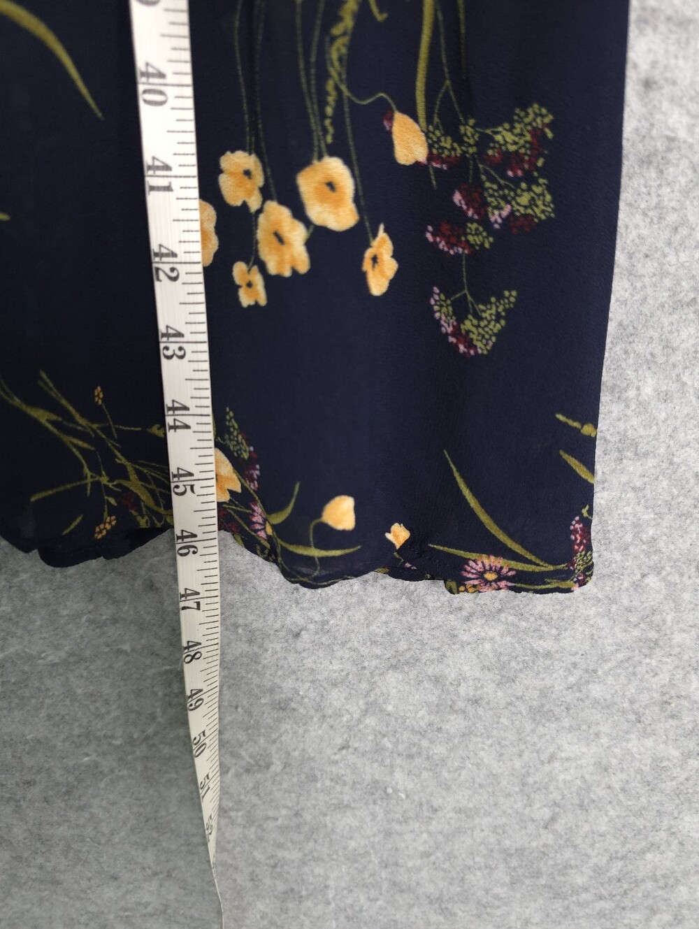 Reformation Nikita Navy Blue Midi Dress‎ in Mademoiselle - Picture 12 of 12
